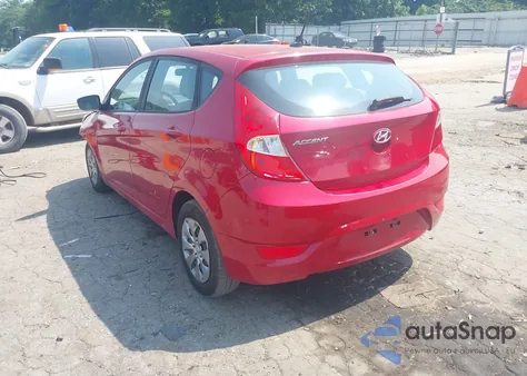 2017 Hyundai Accent Se из США, поврежденный, VIN KMHCT5AE4HU343776